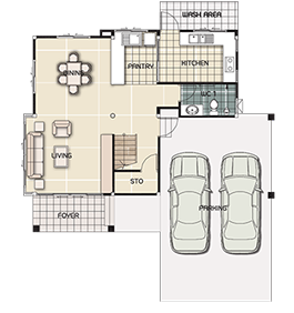 Montana's Floor Plan lv1
